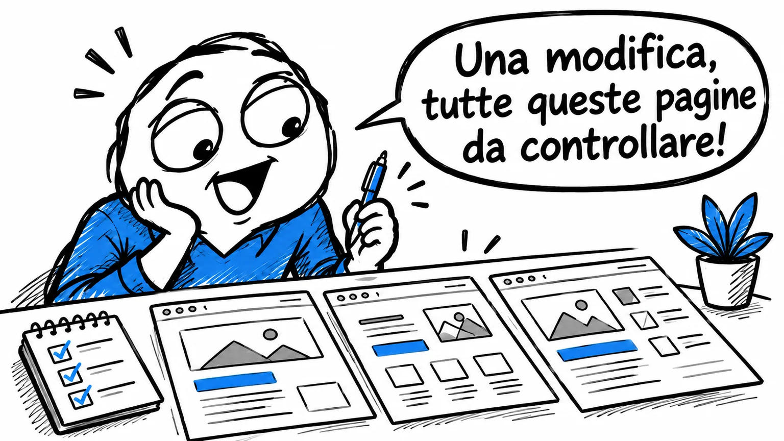 Aggiornare un sito HTML con l’AI: metodo e controlli utili