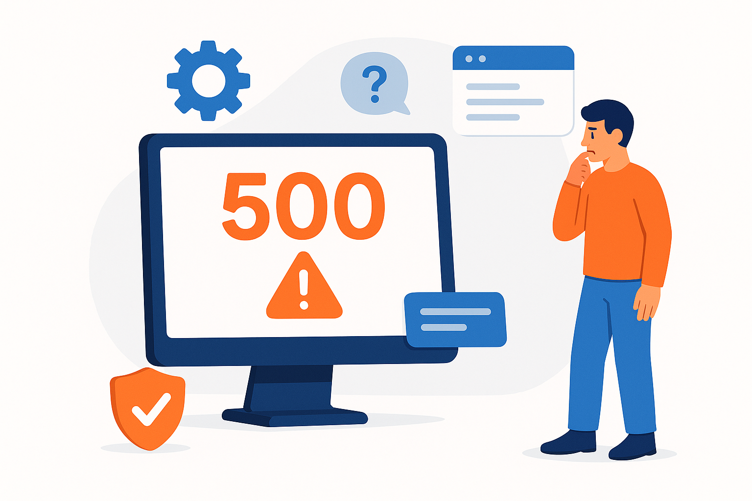 Errore 500 in wp-admin: cause comuni e soluzioni efficaci
