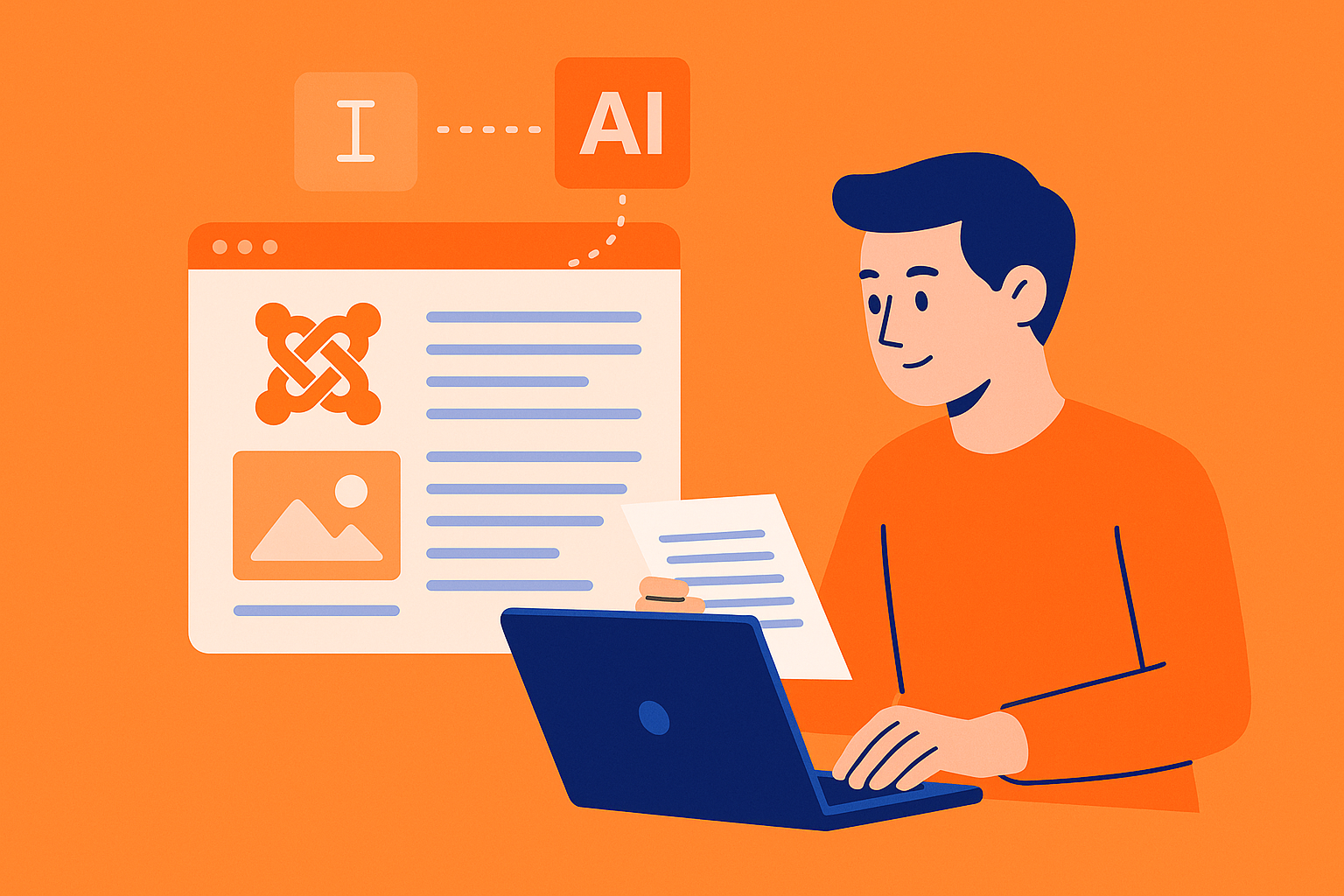 Generatore di articoli AI per Joomla 3: automazione editoriale in un progetto bilingue
