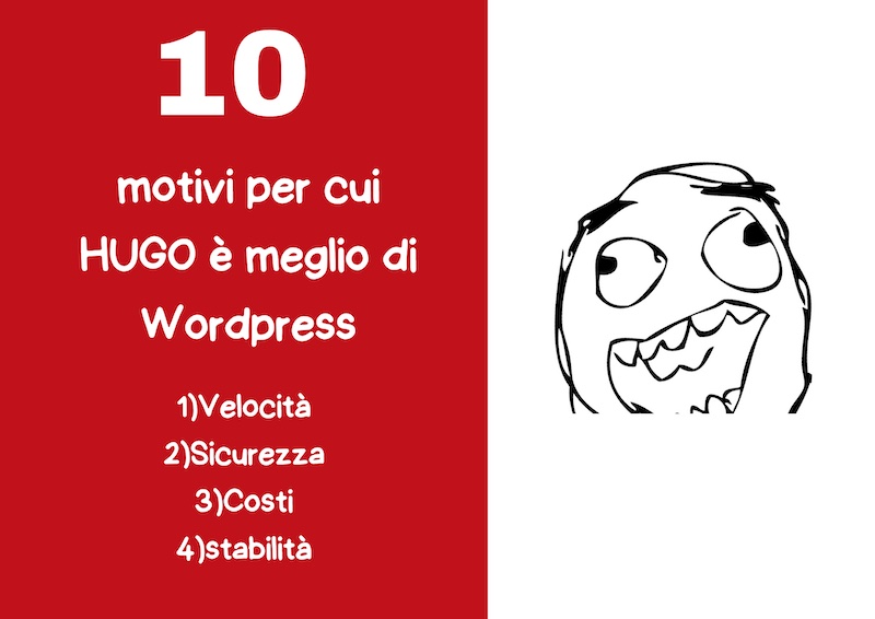10 cose per cui Hugo è meglio di WordPress