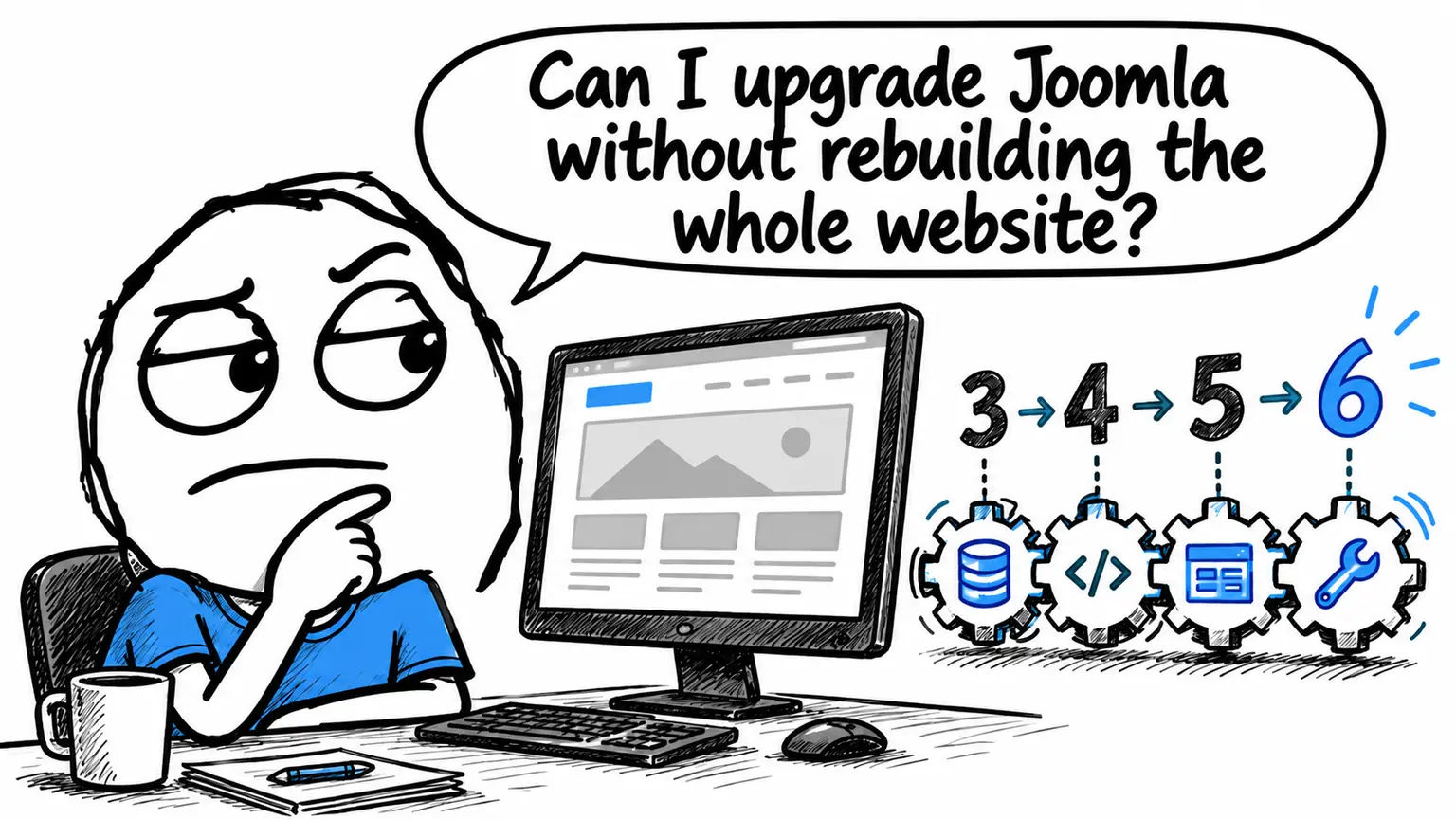 Joomla 3 to Joomla 6 with T3 and Purity III: a migration case study