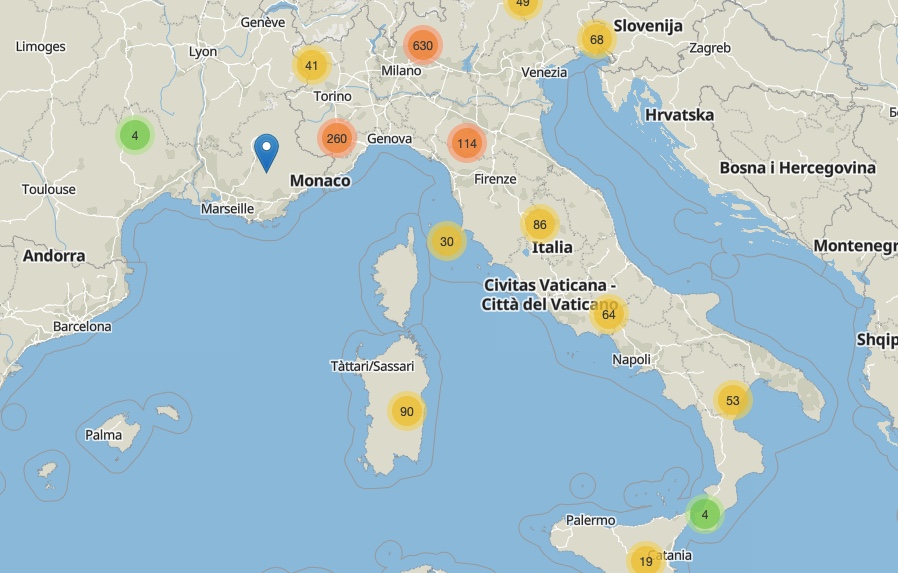 Sviluppo di mappe dinamiche interattive con clustering: la soluzione ideale per progetti web avanzati