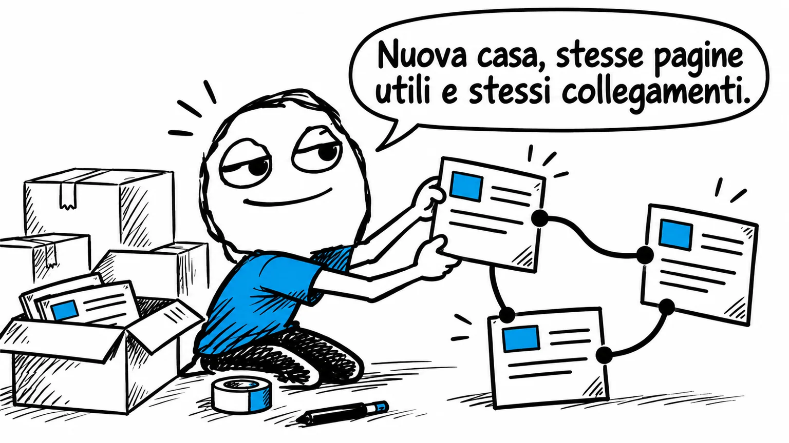 Migrare da Joomla a un sito statico: contenuti, menu e SEO