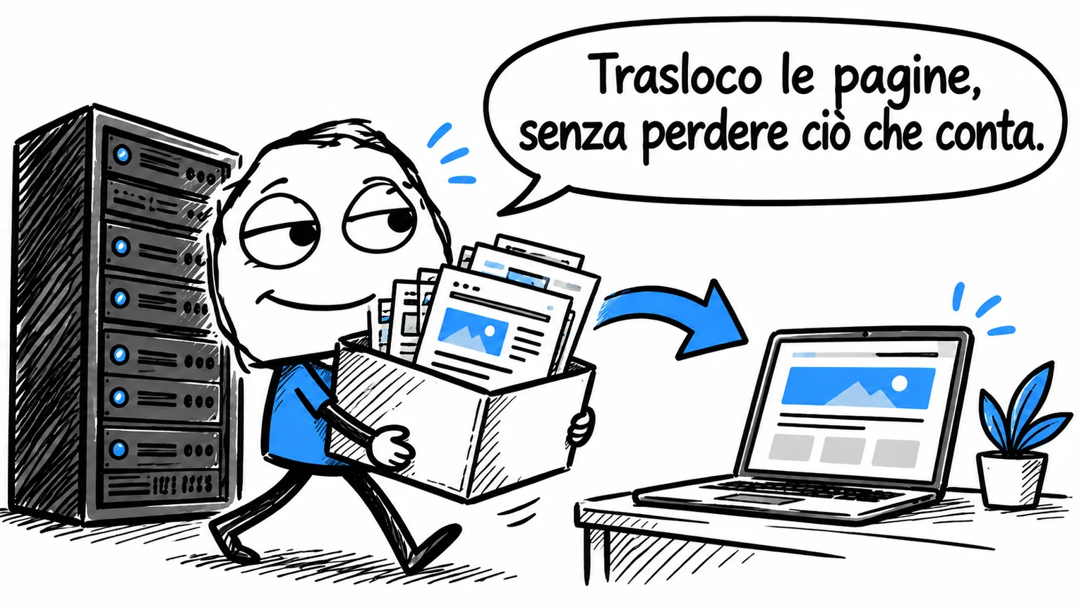 Migrare da WordPress a un sito statico: vantaggi e controlli SEO