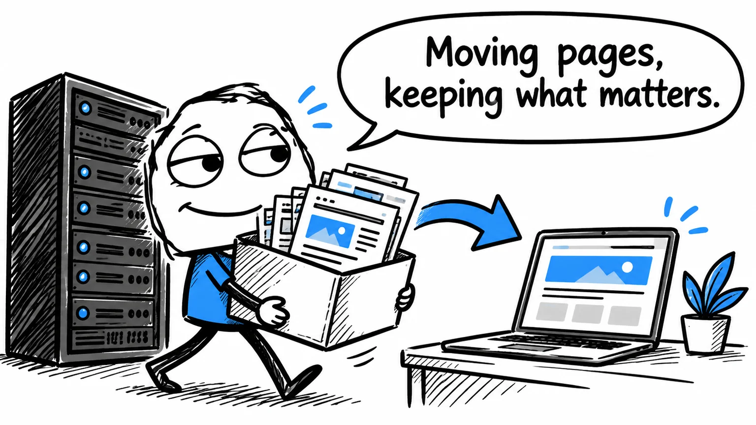 Migrating WordPress to a static website: benefits and SEO checks