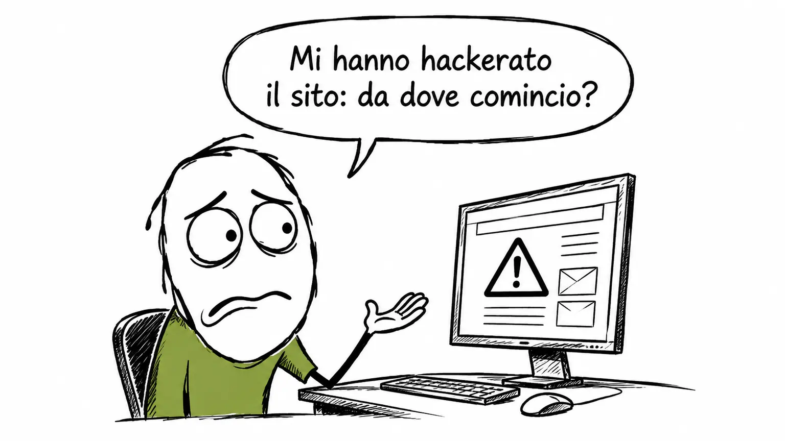 Sito hackerato: cosa fare subito e quali errori evitare
