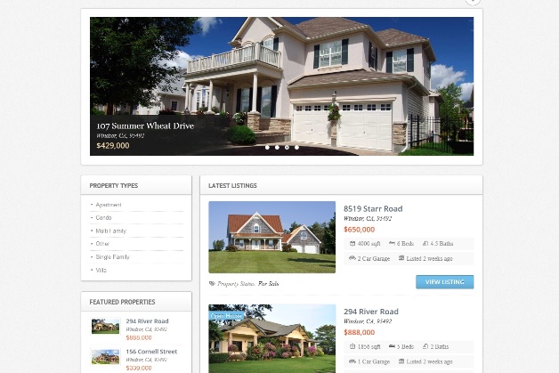 sito web per agenzia immobiliare con filtri