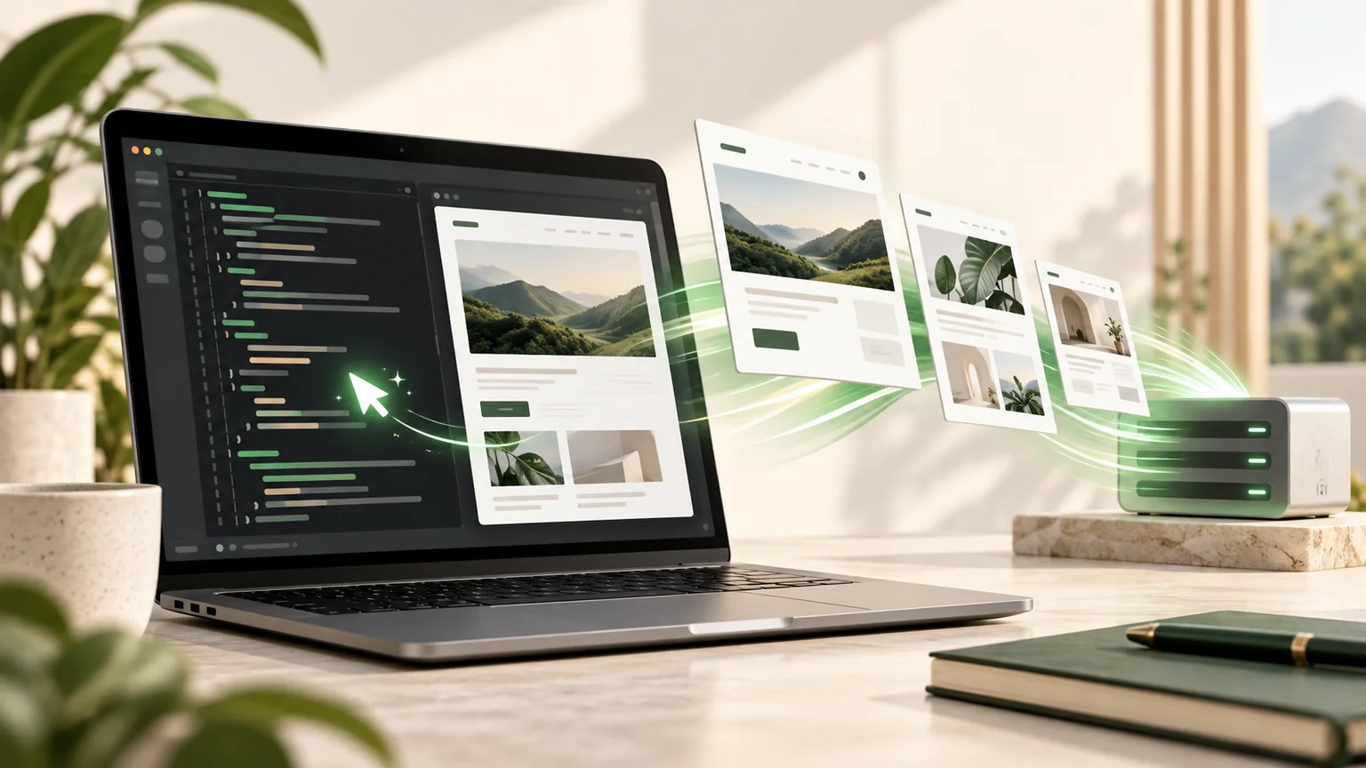 Static HTML and CSS websites: a new lease of life with AI